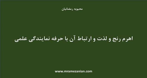 اهرم رنج و لذت